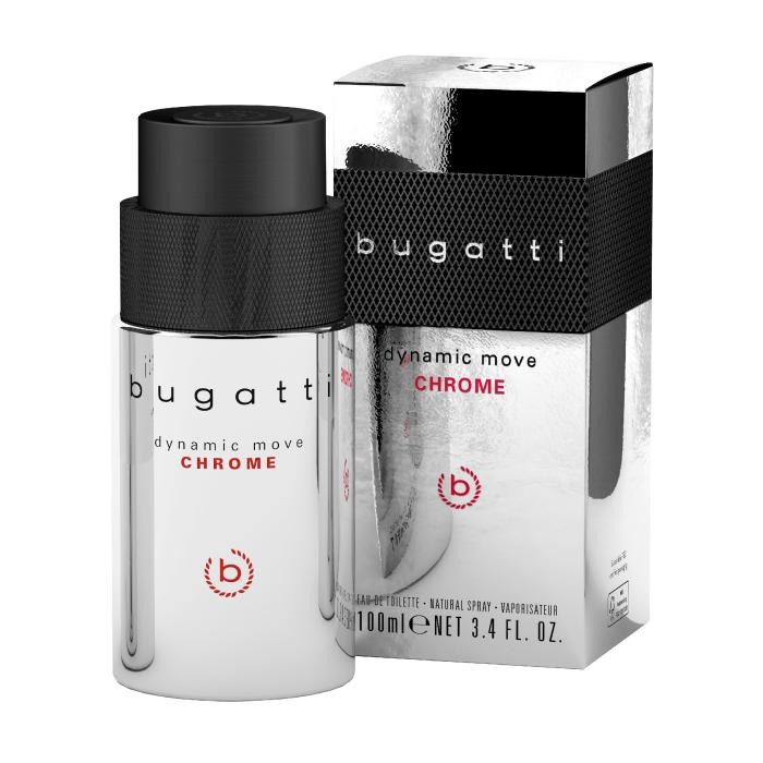 BUGATTI  Dynamic Move Chrome Woda toaletowa dla mężczyzn 100 ml