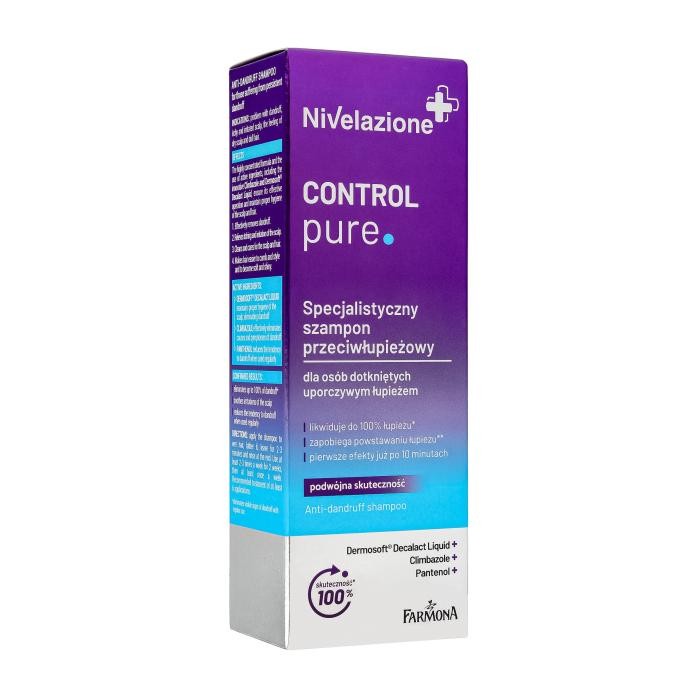 NIVELAZIONE Control Pure Specjalistyczny szampon przeciwłupieżowy 100 ml