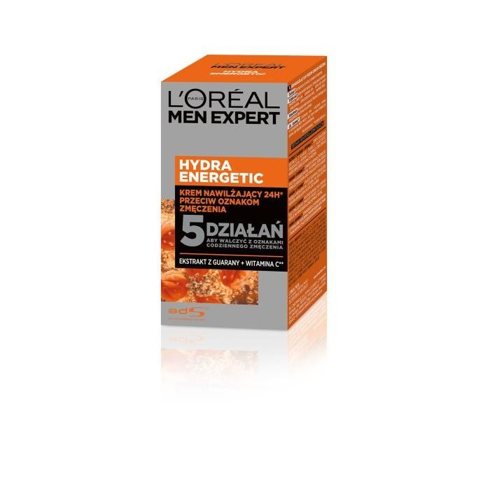LOREAL Men Expert Hydra Energetic Krem nawilżający przeciw oznakom zmęczenia 25+  50 ml