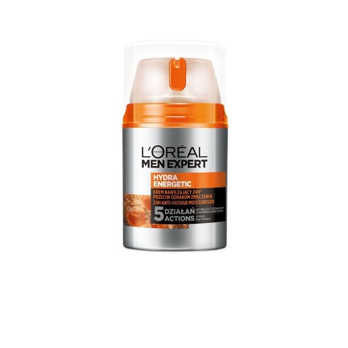 LOREAL Men Expert Hydra Energetic Krem nawilżający przeciw oznakom zmęczenia 25+  50 ml