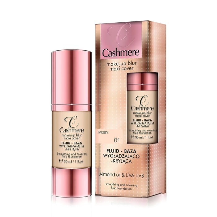 CASHMERE Make-up Blur Fluid-baza wygładzająco-kryjąca 01 Ivory 30 ml
