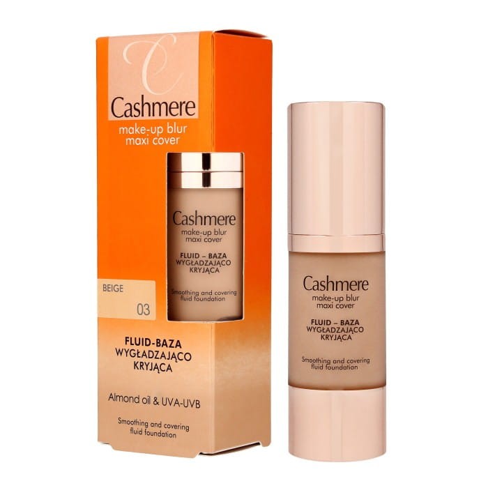CASHMERE Make-up Blur Fluid-baza wygładzająco-kryjąca 03 Beige 30 ml