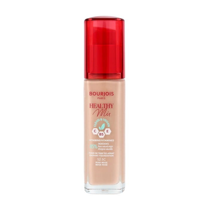 Bourjois Podkład do twarzy Healthy Mix Clean&amp;Vegan - nr 52.5C Rose Beige  30ml