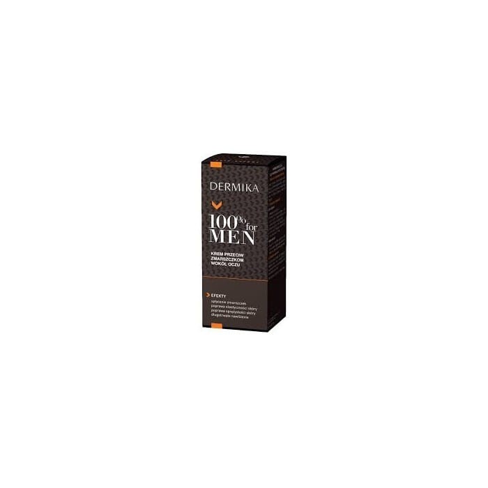 Dermika 100% for Men Krem pod oczy przeciwzmarszczkowy  15ml