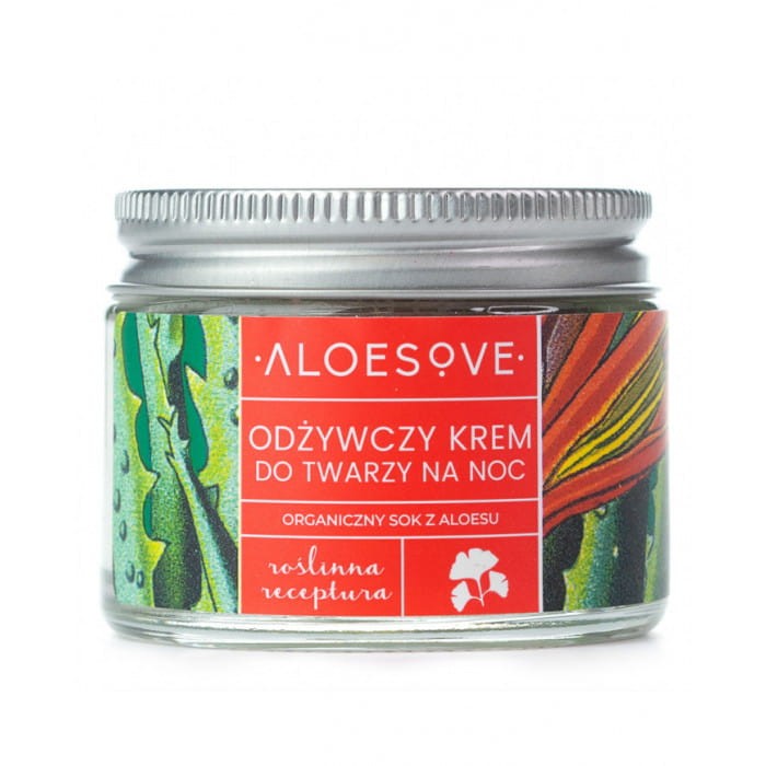 ALOESOVE Odżywczy krem do twarzy na noc
