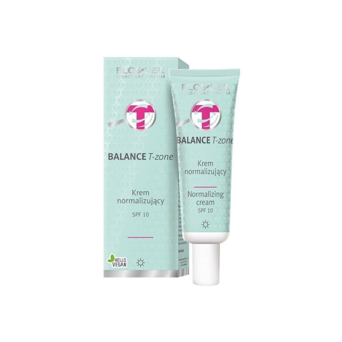 FLOSLEK Balance T-zone Krem normalizujący na dzień do cery mieszanej  SPF10 50 ml