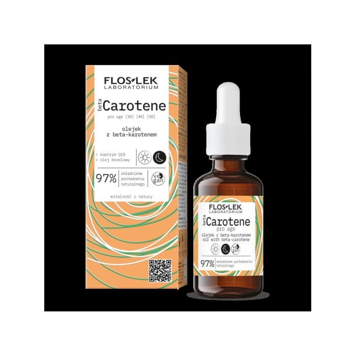 Floslek betaCAROTENE pro age Olejek z beta-karotenem 30 ml
