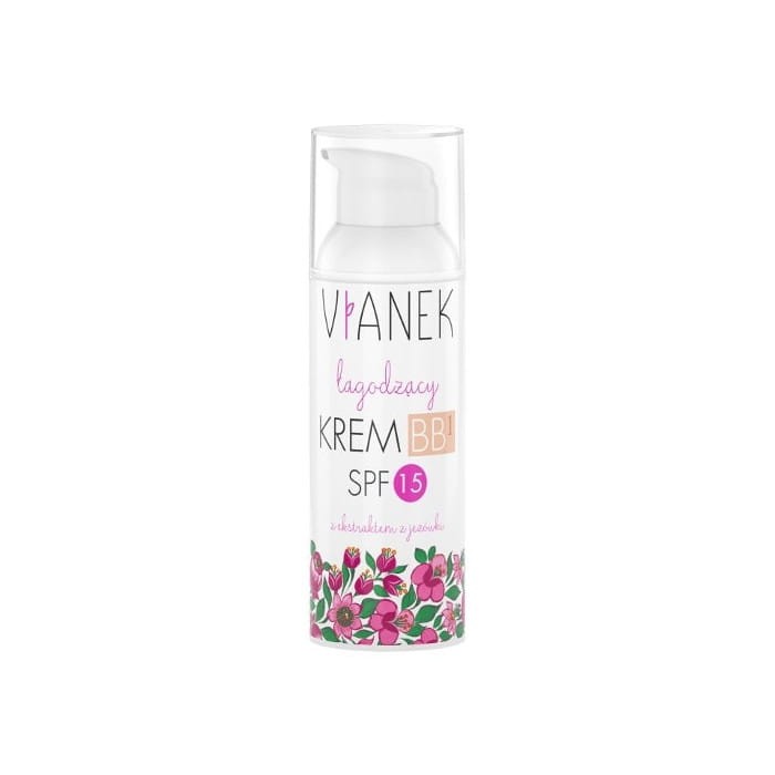 VIANEK Łagodzący krem do twarzy BB SPF 15 jasny