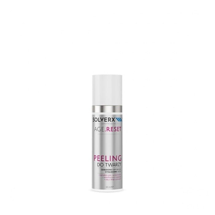 SOLVERX Age.Reset Peeling do twarzy - Wygładzenie Skóry &amp; Odbudowa Mikrobiomu 30ml