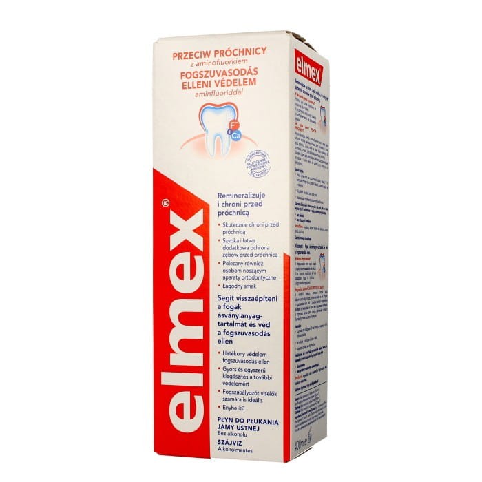 ELMEX Płyn do płukania jamy ustnej Przeciw Próchnicy 400 ml