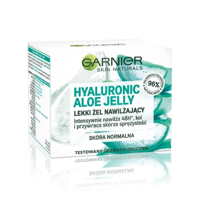 GARNIER Skin Naturals Hyaluronic Aloe Jelly Lekki Krem-Żel nawilżający do twarzy  50 ml