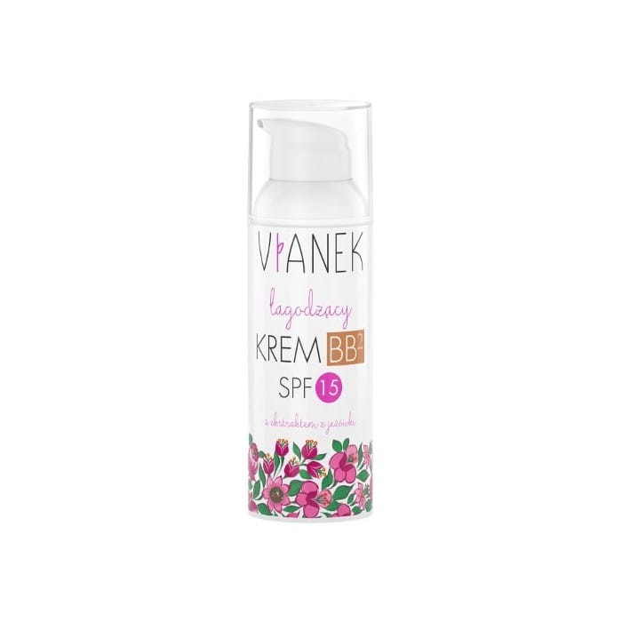VIANEK Łagodzący krem do twarzy BB SPF 15 ciemny