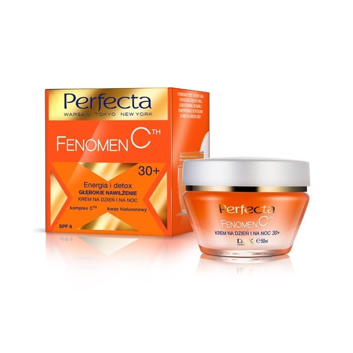 PERFECTA Fenomen C 30+ Krem na dzień i na noc Energia i detoks, Głębokie nawilżenie 50 ml