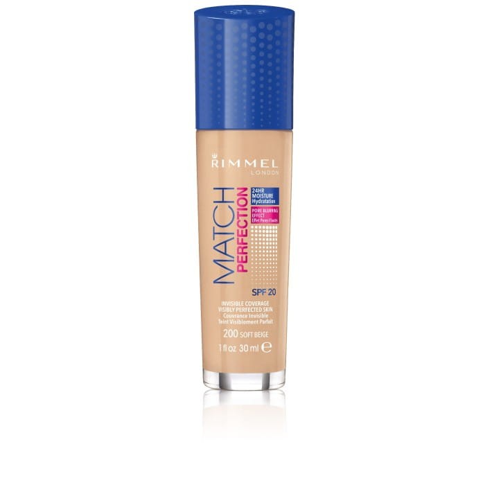 Rimmel Podkład Match Perfection nr 200 soft beige  30ml