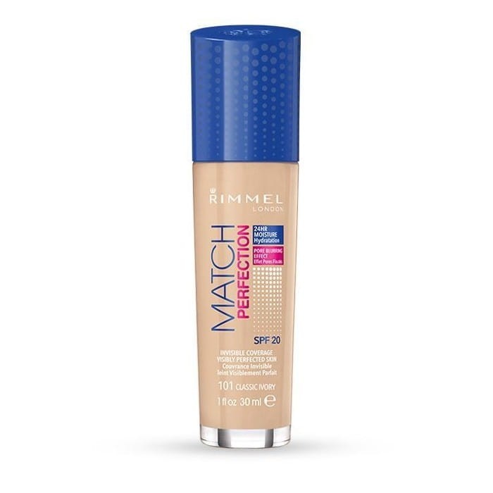 Rimmel Podkład Match Perfection nr 101 classic ivory   30ml