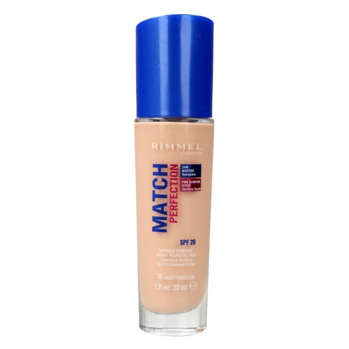 Rimmel Podkład Match Perfection nr 10 light porcelain  30ml