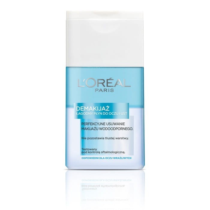 LOREAL Demakijaż Płyn do demakijażu oczu i ust-  dwufazowy 125 ml