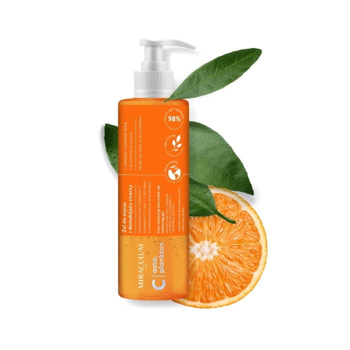 Miraculum Asta Plankton C Żel do mycia i demakijażu twarzy 200ml