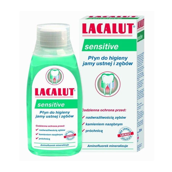 Lacalut Płyn do płukania ust Sensitive 300ml