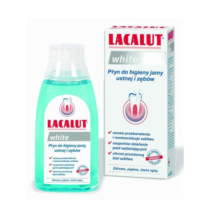 Lacalut Płyn do płukania ust White 300ml