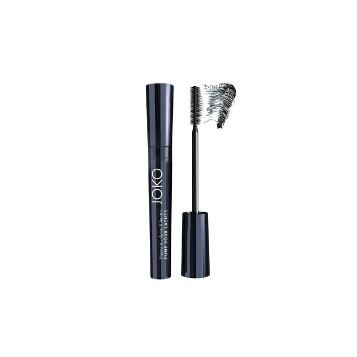 JOKO Mascara Pump Your Lashes wydłużająco-pogrubiająca - czarna  9ml
