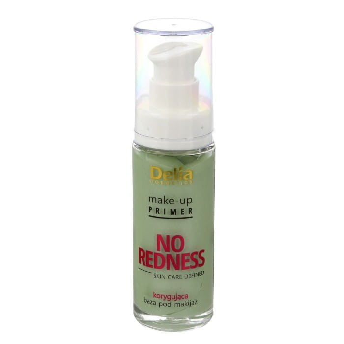 DELIA COSMETICS Skin Care Defined Baza pod makijaż No Redness korygująca 30ml