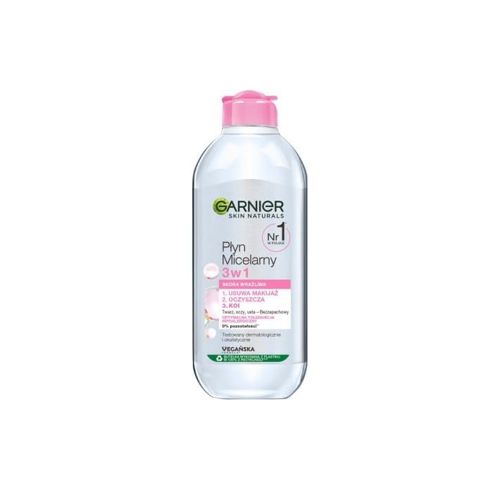 Garnier Essentials  Płyn micelarny do cery wrażliwej 3w1  400ml