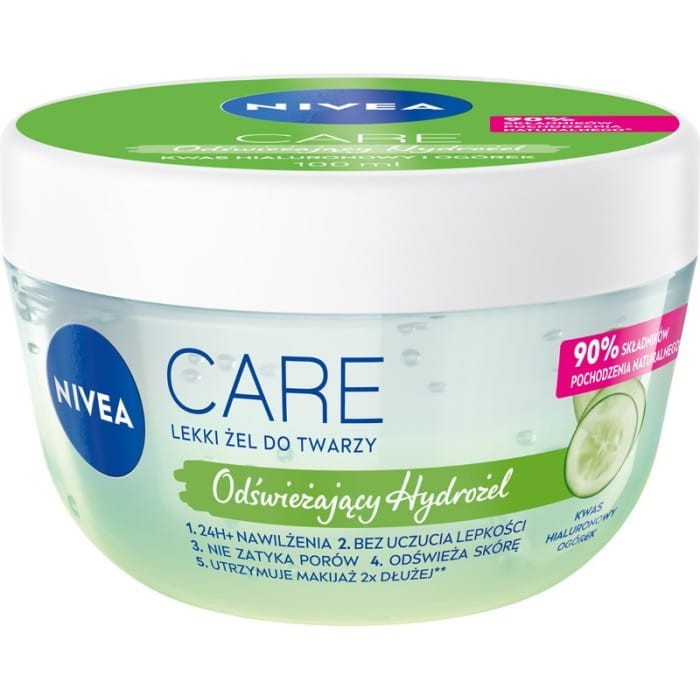 NIVEA Care Lekki hydrożel odświeżający do twarzy 100 ml