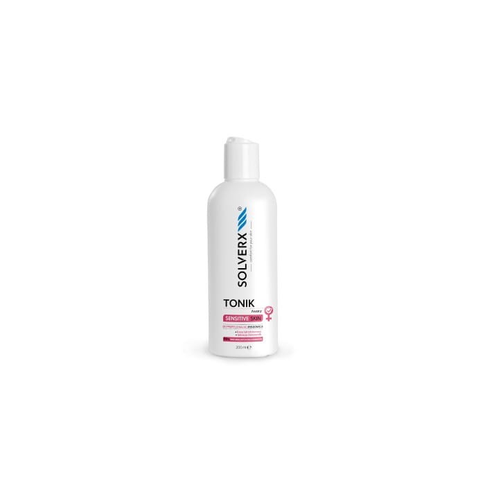 SOLVERX Sensitive Skin Tonik do twarzy do cery wrażliwej  200ml