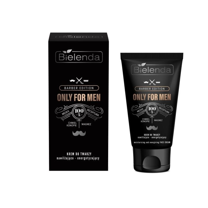 Bielenda Only for Men Barber Edition Krem nawilżająco-energetyzujący do twarzy 50ml
