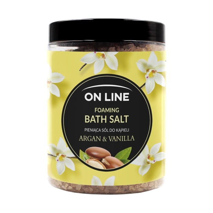 On Line Pieniąca Sól do kąpieli Agran &amp; Vanilla 1200g