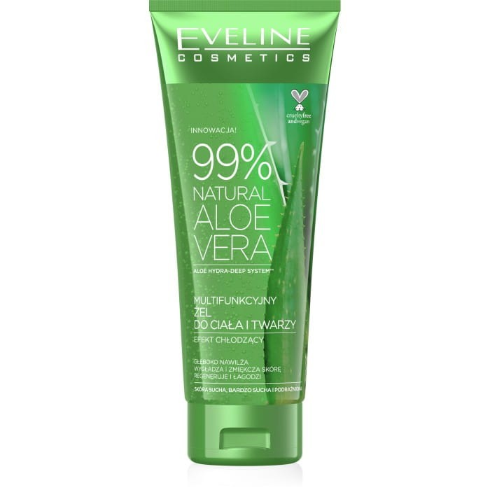 EVELINE Multifunkcyjny żel do ciała i twarzy 99% Natural Aloe Vera 250 ml