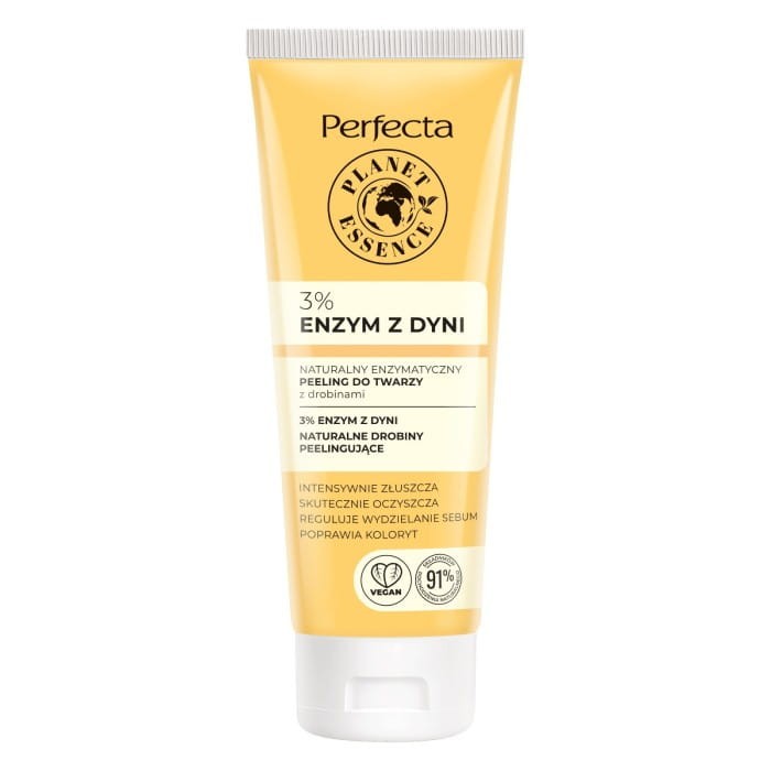 PERFECTA Planet Essence Enzymatyczny peeling do twarzy Naturalny 3% enzym z dyni 75 ml