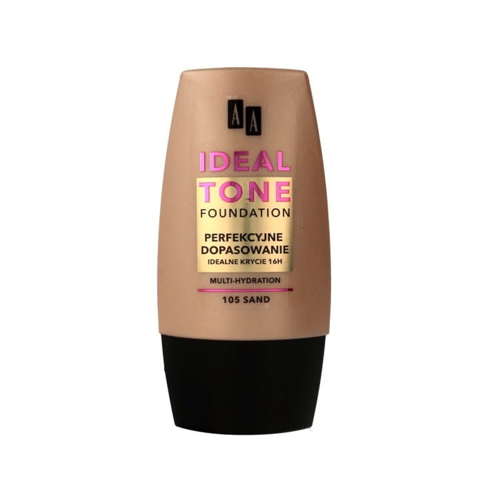 AA Make Up Ideal Tone Podkład Perfekcyjne Dopasowanie nr 105 sand  30ml