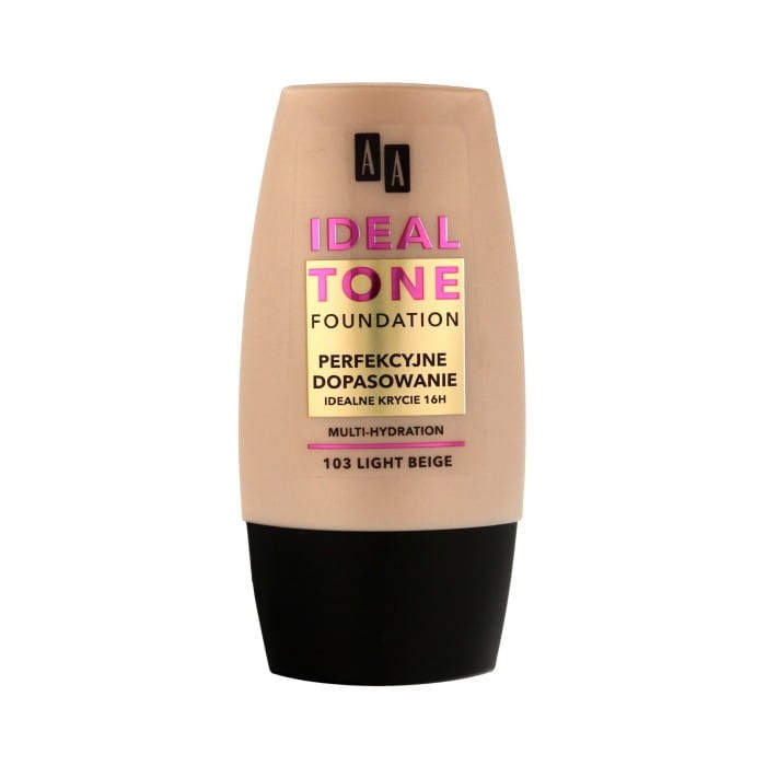AA Make Up Ideal Tone Podkład Perfekcyjne Dopasowanie nr 103 light beige  30ml