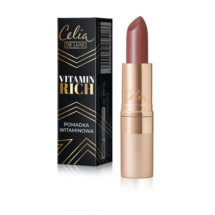 Celia De Luxe Pomadka do ust nawilżająca Vitamin Rich nr 07  3.5g