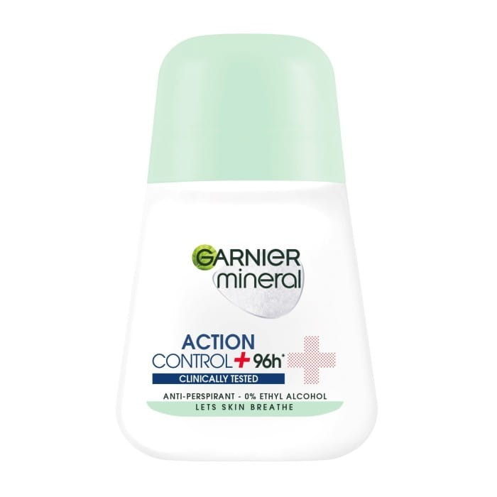 GARNIER Mineral Dezodorant roll-on Action Control + Clinically Tested 96h  50 ml