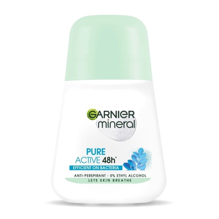 GARNIER Mineral Dezodorant roll-on Pure Active 48h - Efficient On Bacteria   50 ml