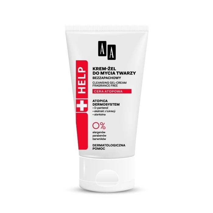 AA HELP Cera Atopowa Krem-żel do mycia twarzy  125ml