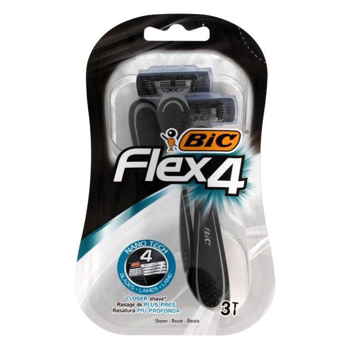 BIC Maszynka do golenia Flex 4 1op.- 3 sztuki