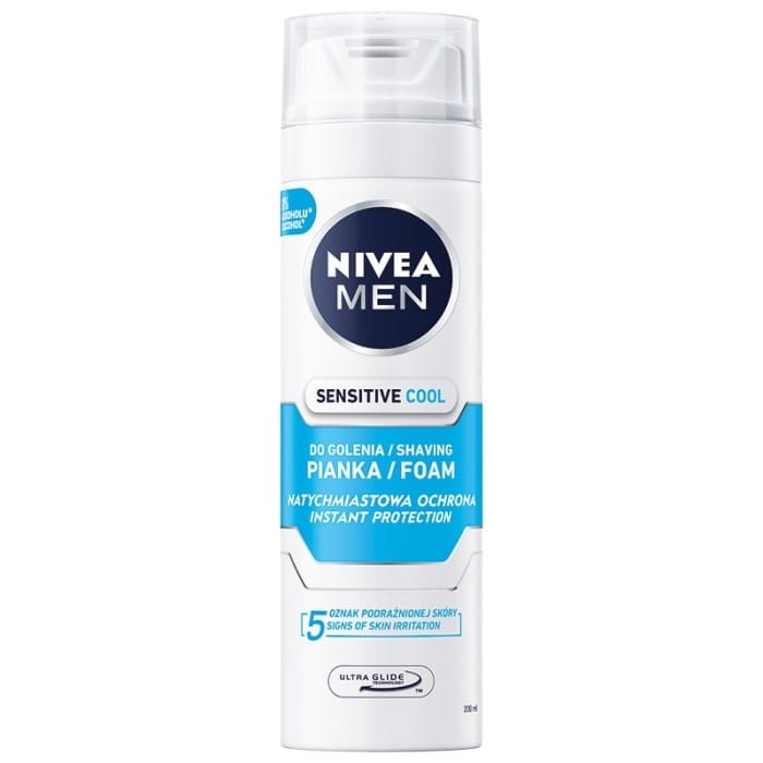 NIVEA MEN Chłodząca pianka do golenia Sensitive Cool 200 ml