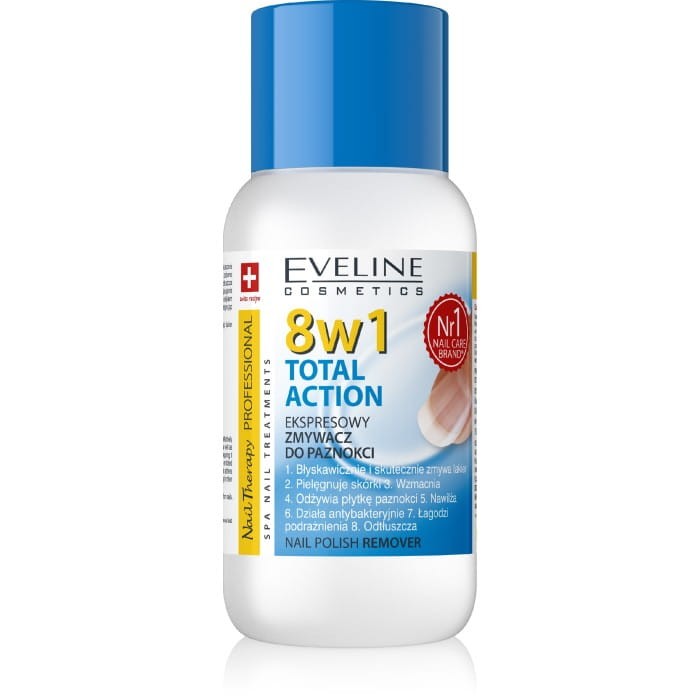 EVELINE Nail Therapy Professional Zmywacz do paznokci 8w1 150 ml