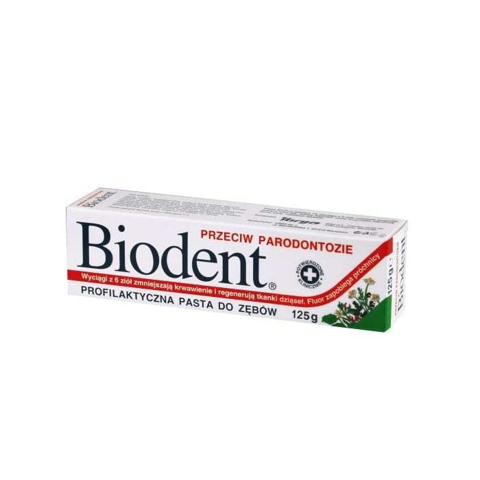 Biodent Pasta do zębów przeciw parodontozie  125g