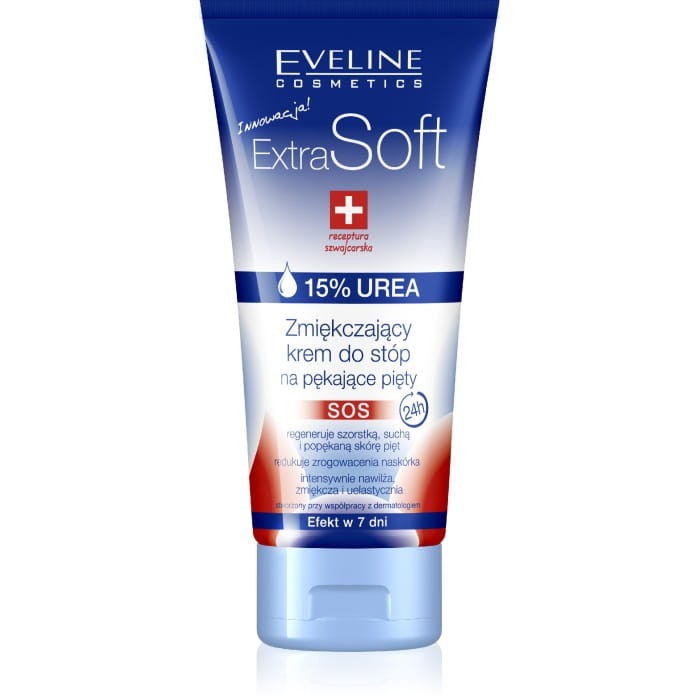 EVELINE Extra Soft Zmiękczający krem do stóp na pękające pięty - 15% Urea 100 ml