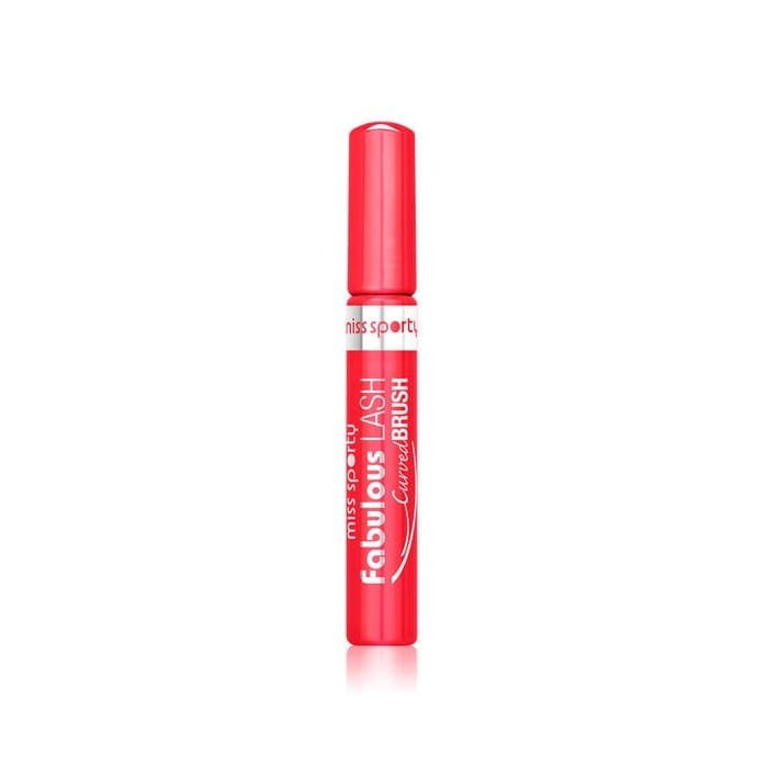 Miss Sporty Maskara do rzęs Fabulous Lash  Curved Brush podkręcająca czarna