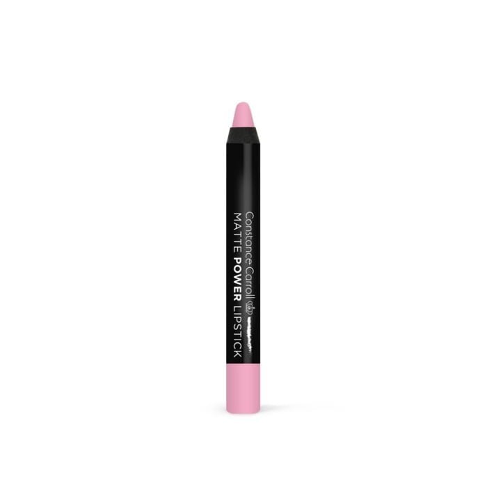 Constance Carroll Matte Power Lipstick Pomadka matowa w kredce nr 01 Nude Rose  1szt