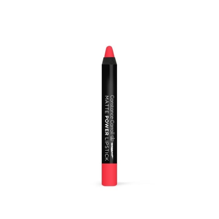 Constance Carroll Matte Power Lipstick Pomadka matowa w kredce nr 04 Bright Red  1szt