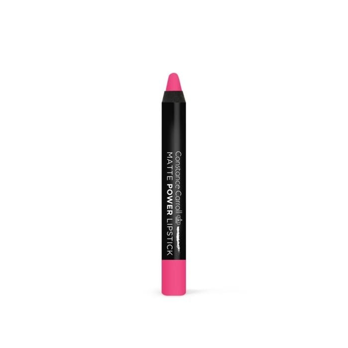 Constance Carroll Matte Power Lipstick Pomadka matowa w kredce nr 07 Raspberry Pink  1szt