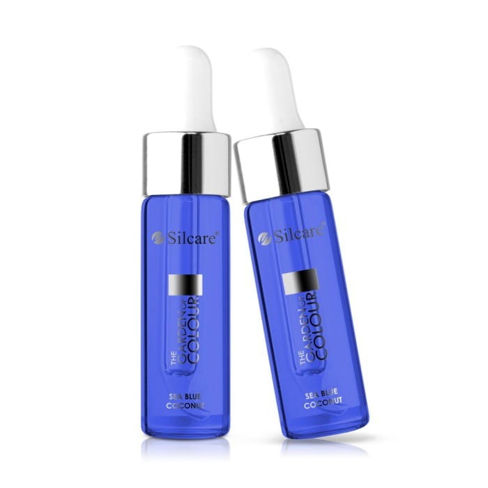 Silcare The Garden Of Colour Oliwka do paznokci Coconut Sea Blue 15ml