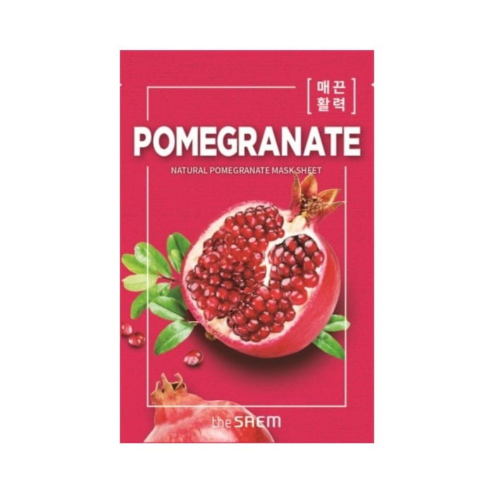 THE SAEM Natural Mask Sheet Maska na tkaninie Pomegranate
